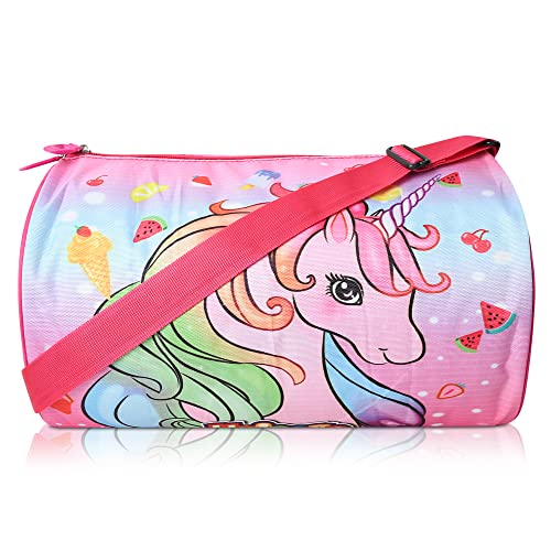 Stylbase Kids Duffle Travel Bag | Durable Lightweight Polyester Sports & Gym Kids Luggage Carry Bag for Boys & Girls | Travelling Bag for Swimming, Dance, School & Weekend Trips - Image 1