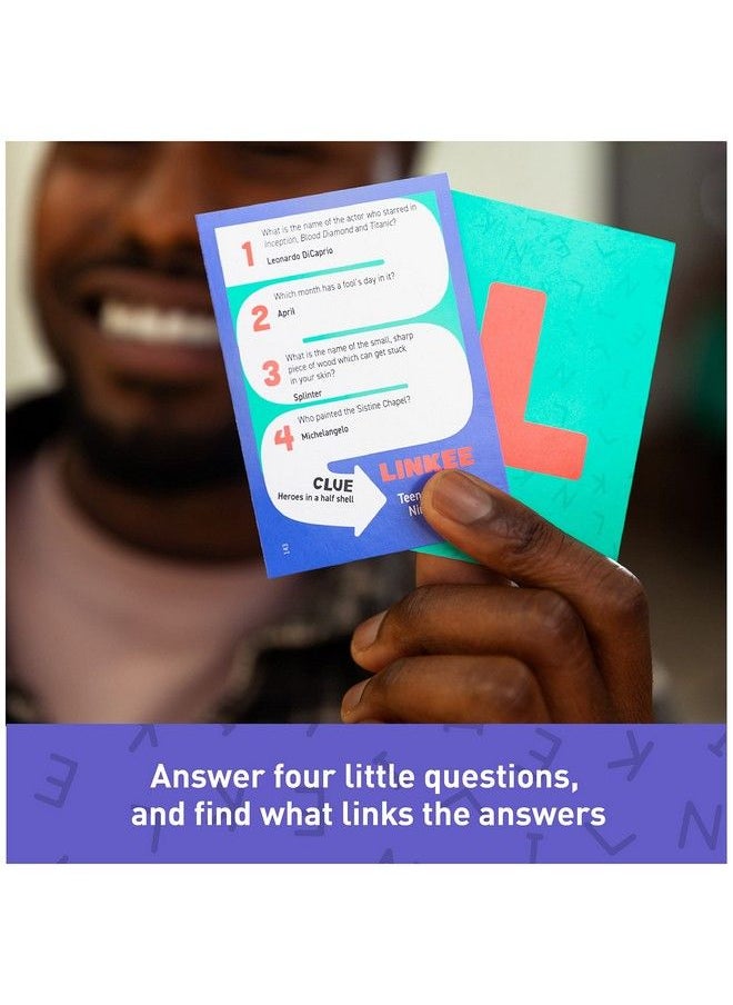 BIG POTATO - Linkee 2022 Edition: Answer 4 Trivia Questions Shout Out What Links The Answers. Entertaining Family Quiz Board Game For Adults And Teens Perfect For Family Game Night - Image 1