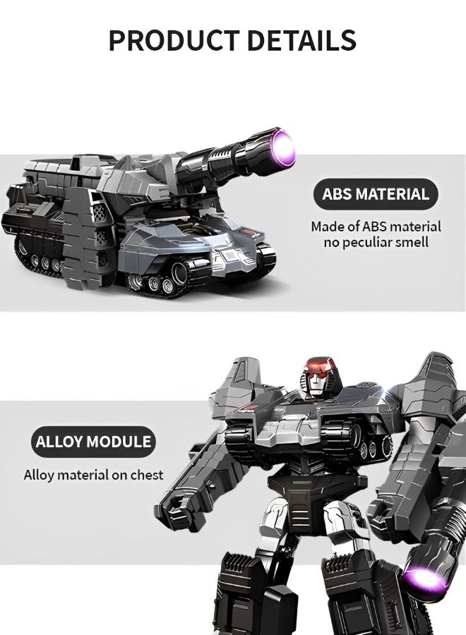 GROIC Deformation Robot Toy, Deformed Car Robot Toys,Transformer Megatron , Transformer  Action Figure Deformation Car Model, Portable Alloy Deformation Robot Toys Gift for Kids-Optimus Prime - Image 2