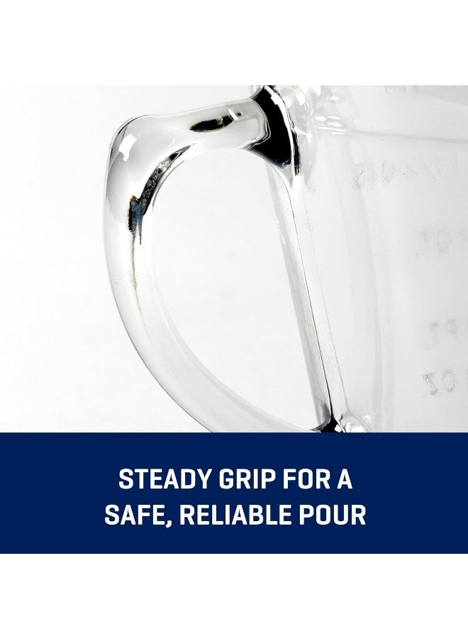 Anchor Hocking Batter Bowl, Glass Mixing Bowl with Blue Lid - 2.0 Ltr (81106) - Image 5