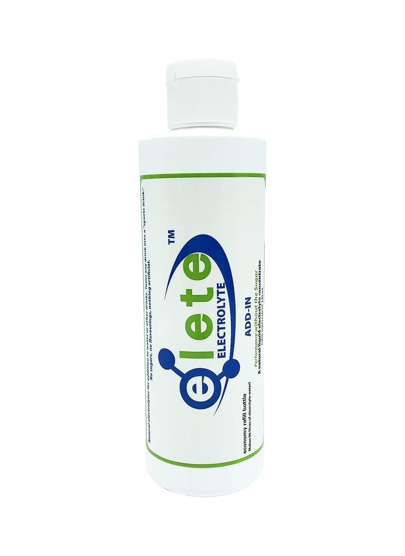 elete ELECTROLYTES Hydration Drops 480ml Team Refill Bottle Makes 192 Litres Zero Calories Zero Sugar  - Image 1