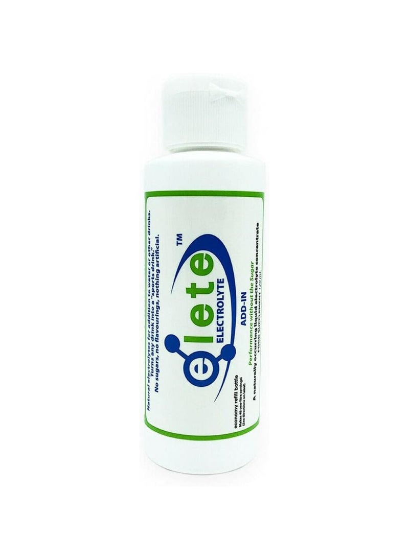 elete ELECTROLYTES Hydration Drops 480ml Team Refill Bottle Makes 192 Litres Zero Calories Zero Sugar  - Image 2