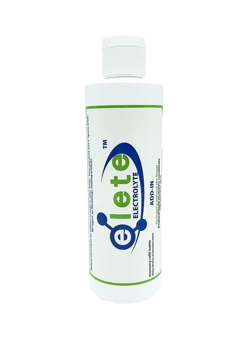 elete ELECTROLYTES Hydration Drops 480ml Team Refill Bottle Makes 192 Litres Zero Calories Zero Sugar - Image 1