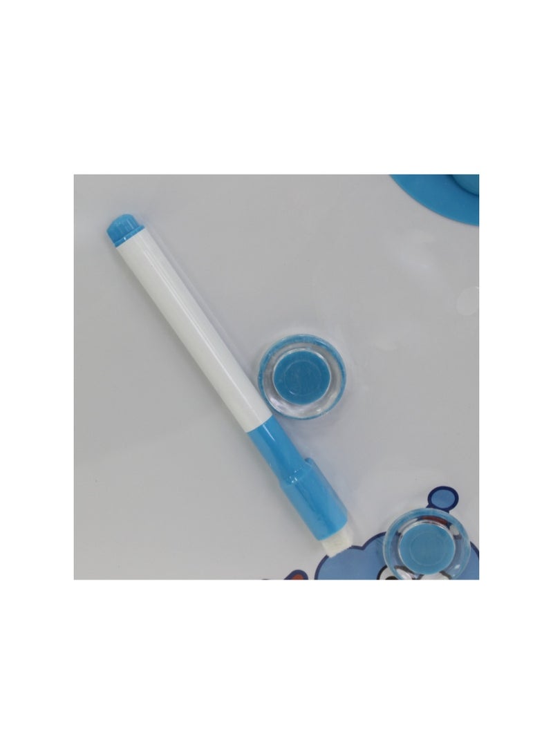 Magnetic Whiteboard for Kids – Blue - Image 3