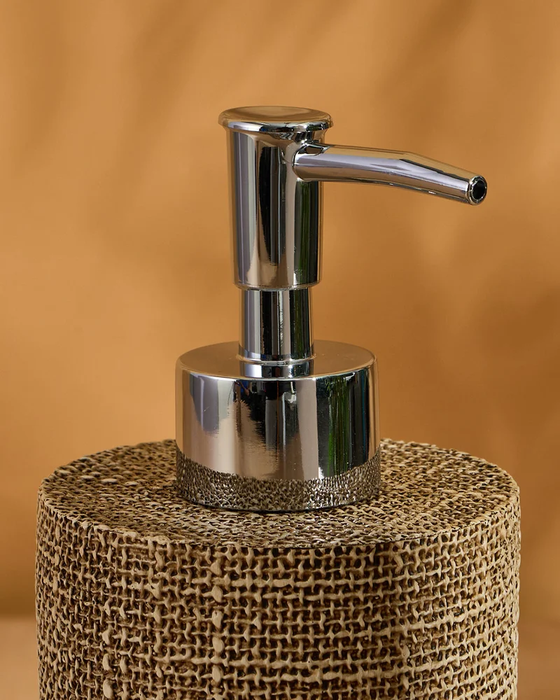 REDTAG Brown Textured Lotion Dispenser