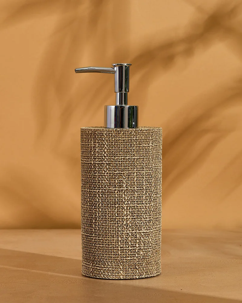 REDTAG Brown Textured Lotion Dispenser