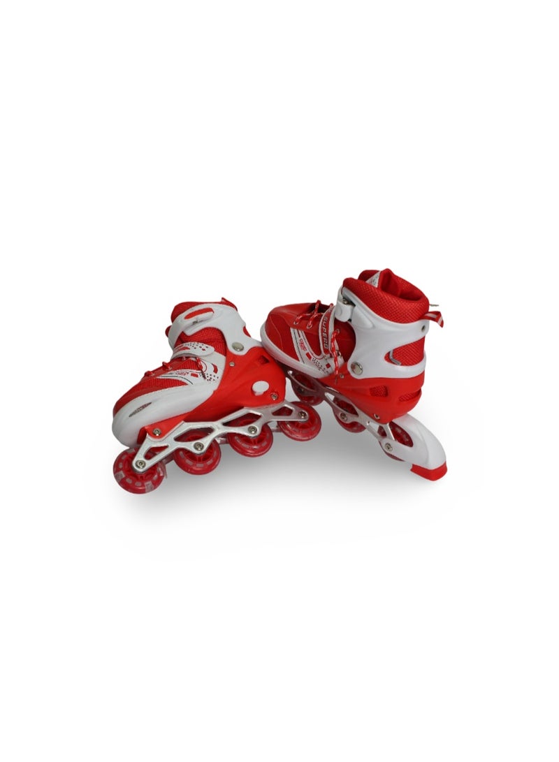 Skating Shoes Single Row – Red (L) - Image 3