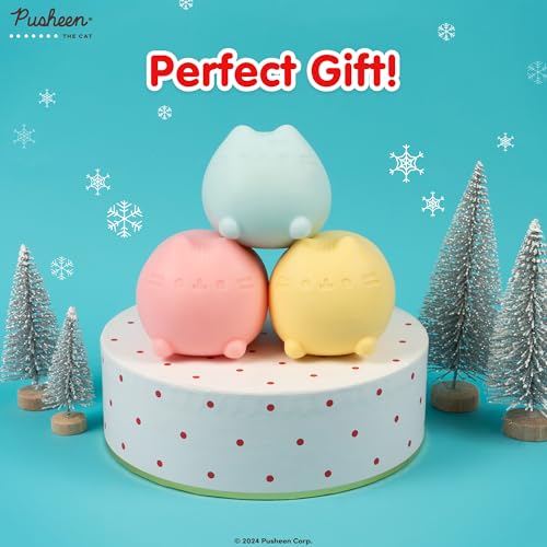 Hamee SquiSHU Pusheen the Cat Pull Stretchy Dough Fidget Squishy Sensory Toy Soft Squeeze Ball Calming Soothing and Relaxing Gift for Kids Adults 1 Pc Mystery Blind Box - Image 5