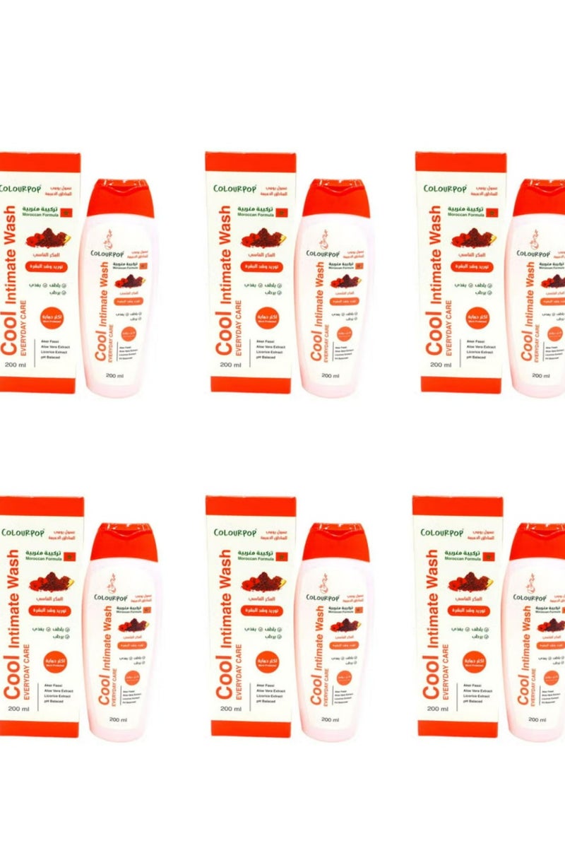 ColourPop Intimate Wash Aker Fassi 200 ML 6 Pcs - Image 1