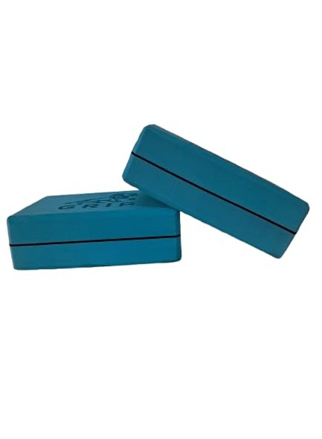 GRIP® Rubberized yoga bricks | Block pack of 2 | Exercise props for alignment | Stability and balance | Yoga & exercise | Eco-friendly | High-density | Non-slip | Sweat-resistant | for home & gym workout - Image 5