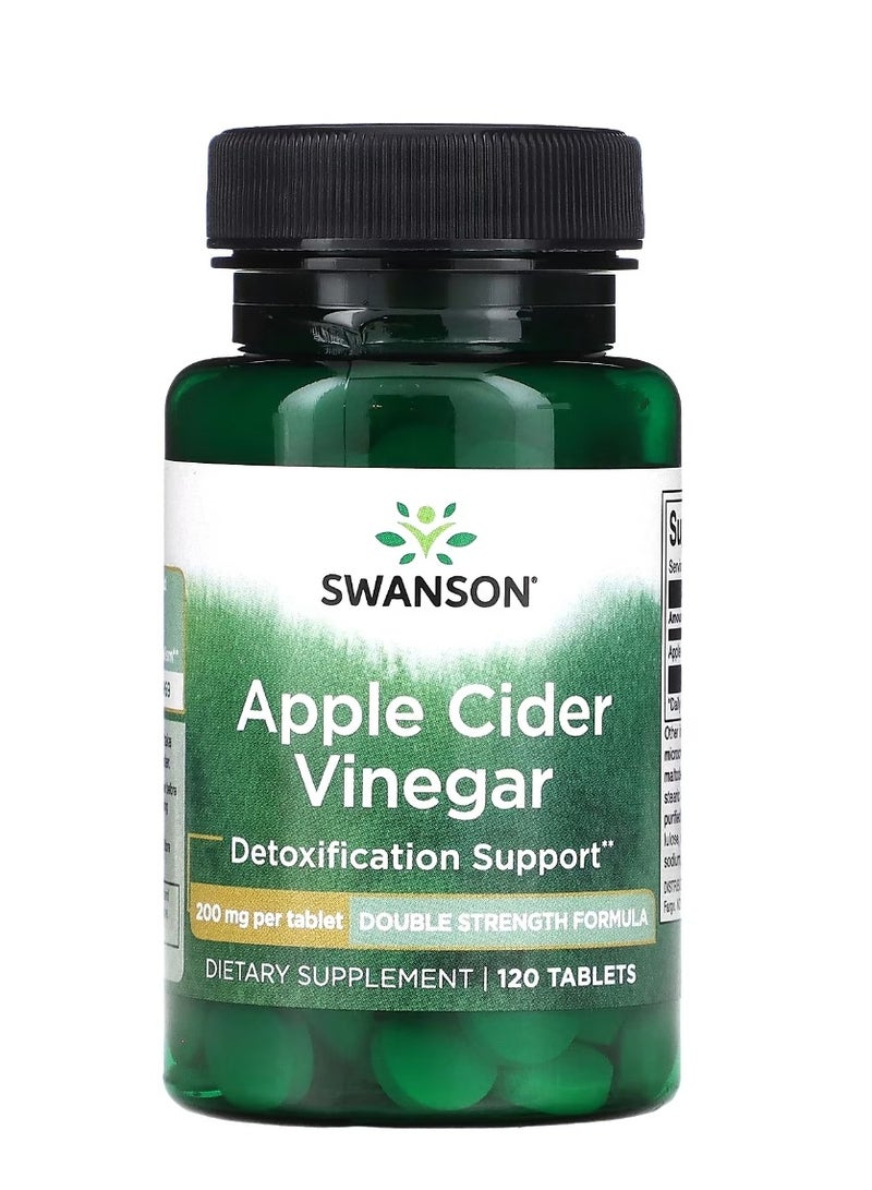 سوانسون خل التفاح 200 ملجم 120 قرص - Image 1