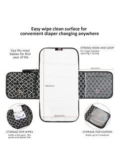 RedMapleTEK Foldable Diaper Bag for Going Out, Portable Baby Changing Pad  - Image 3