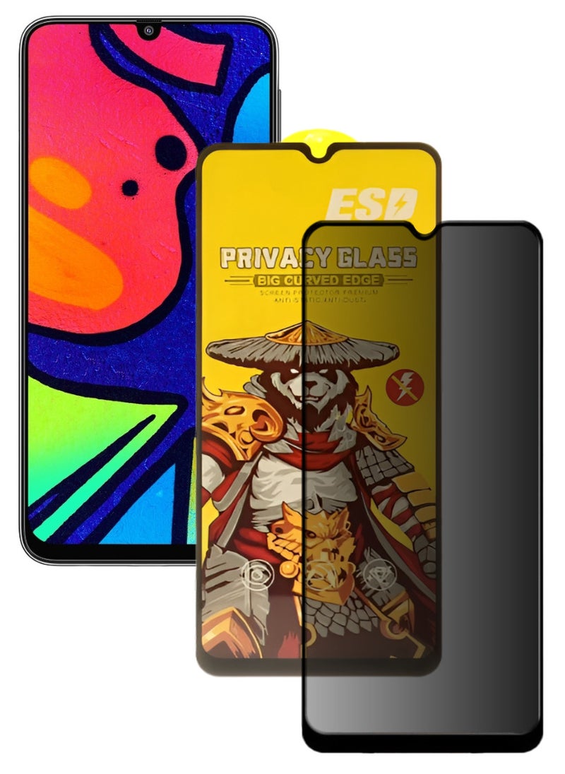 ESD Tempered Dustproof Privacy Glass Screen Protector Compatible For Samsung Galaxy M21s - Image 1