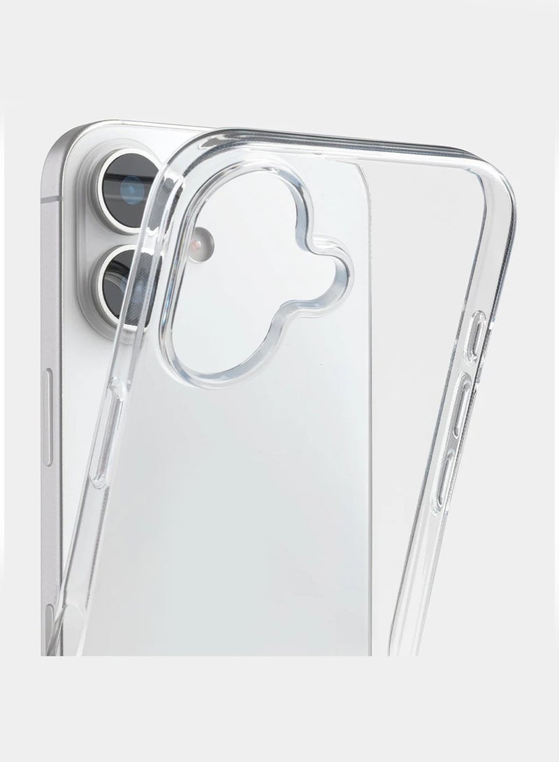 2 Packs TPU Clear Case for iPhone 17 Slim Design, One Case One 3D Screen Protector, Shockproof Protection, Scratch-Resistant Cover with Enhanced Grip, Wireless Charging Compatible - Image 3