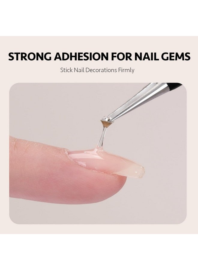GAOY 3D Sculpting Gel for Nail Art, Semi-solid Nail Gel, No Wipe Nail Modeling Gel for Rubbing Chrome Nail Powder, Sticking Rhinestones and Painting - Image 5