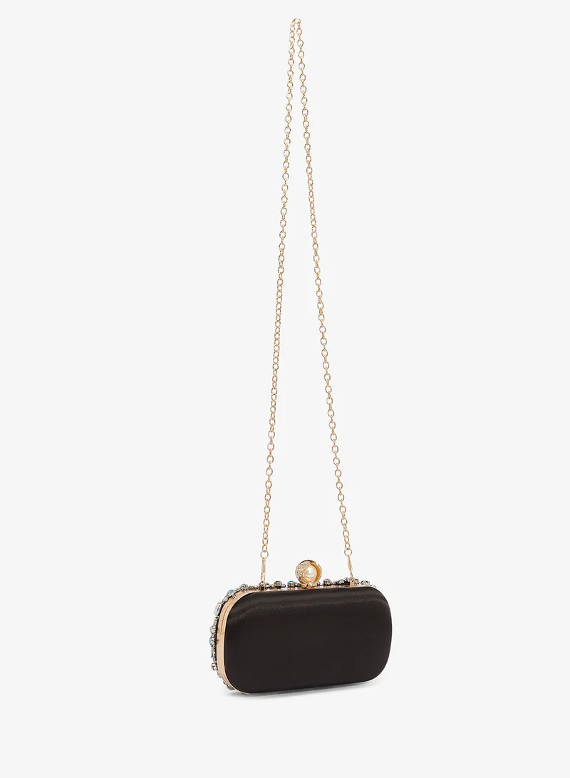 Khizana Jewel Embellished Statement Clutch