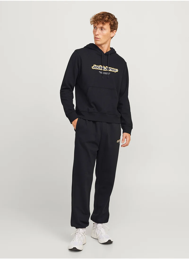 JACK & JONES Graphic Hoodie & Sweatpants Set