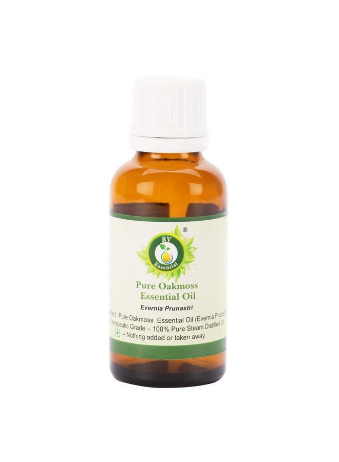 r v essential Pure Oakmoss Essential Oil 10Ml Evernia Prunastri (100% Pure And Natural Steam Distilled)  - Image 1