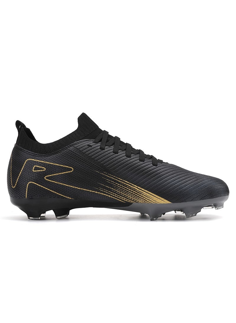 Sky View Men's Soccer Shoes AG FG Long Spikes Men's and Women's Low-Top Students Game Sports Training Soccer Cleats Shoes  - Image 2