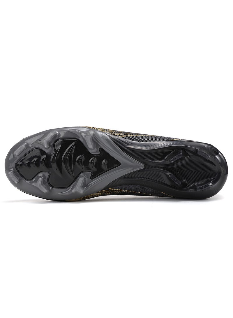 Men's Soccer Shoes AG FG Long Spikes Men's and Women's Low-Top Students Game Sports Training Soccer Cleats Shoes