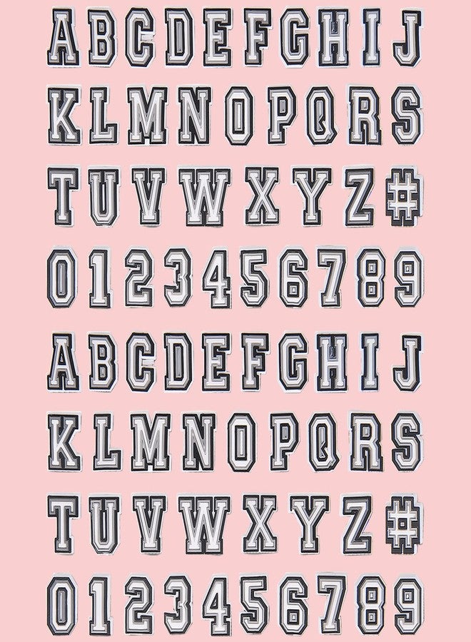 CUNUEN 74 Pack Letter Decoration Charms 0-9# Number, Alphabet ABC-Z Characters, DIY for Boy Girl Teens Men Women and Adults, Polyvinyl Chloride, No Gemstone - Image 5