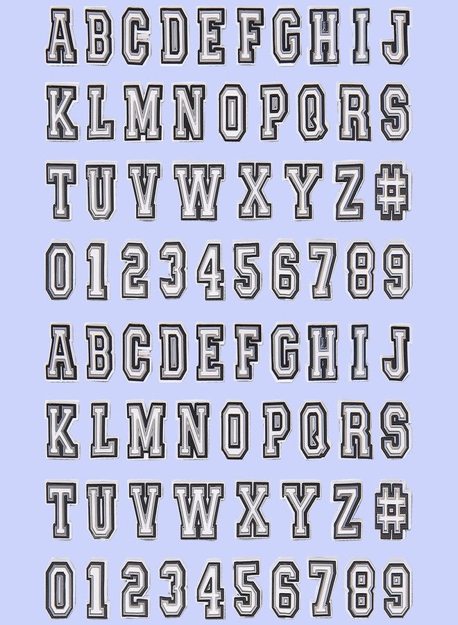 CUNUEN 74 Pack Letter Decoration Charms 0-9# Number, Alphabet ABC-Z Characters, DIY for Boy Girl Teens Men Women and Adults, Polyvinyl Chloride, No Gemstone - Image 2