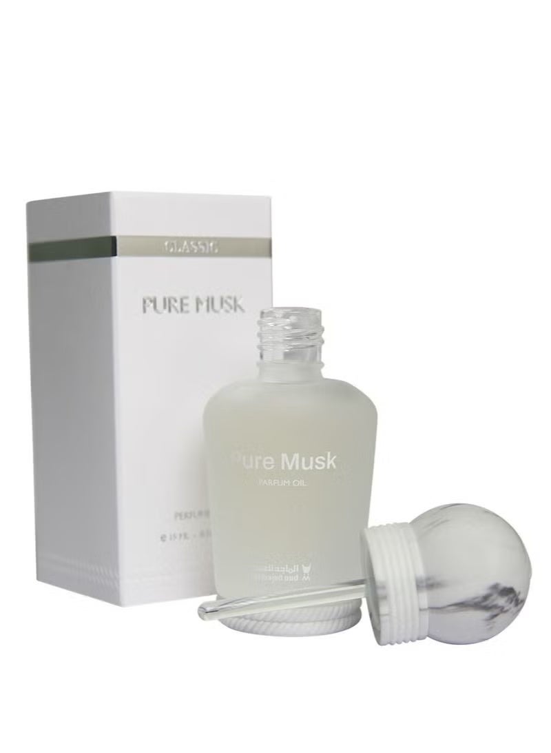 Majid Pure Musk Oil 15ml - Image 1