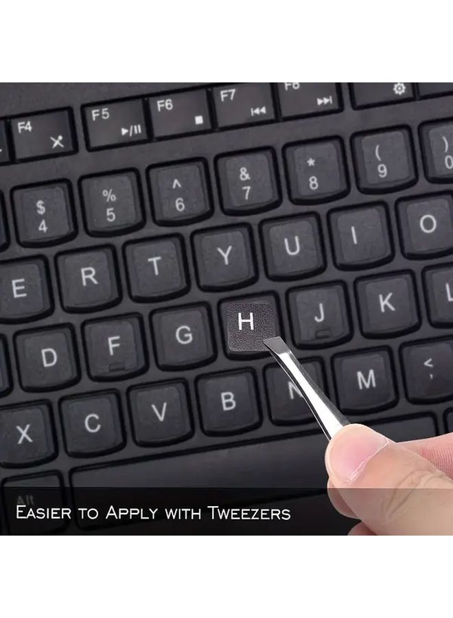 Universal Russian Keyboard Stickers PVC Multi Language Easy Apply Remove - Image 3