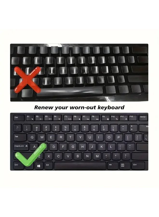 Universal Russian Keyboard Stickers PVC Multi Language Easy Apply Remove - Image 4