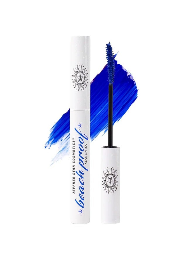 Jeffree Star Cosmetics BeachProof Mascara, Water-Resistant, Curling and Lengthening, Rich Blue, 0.2 fl oz (Sapphire Nights) - Image 1