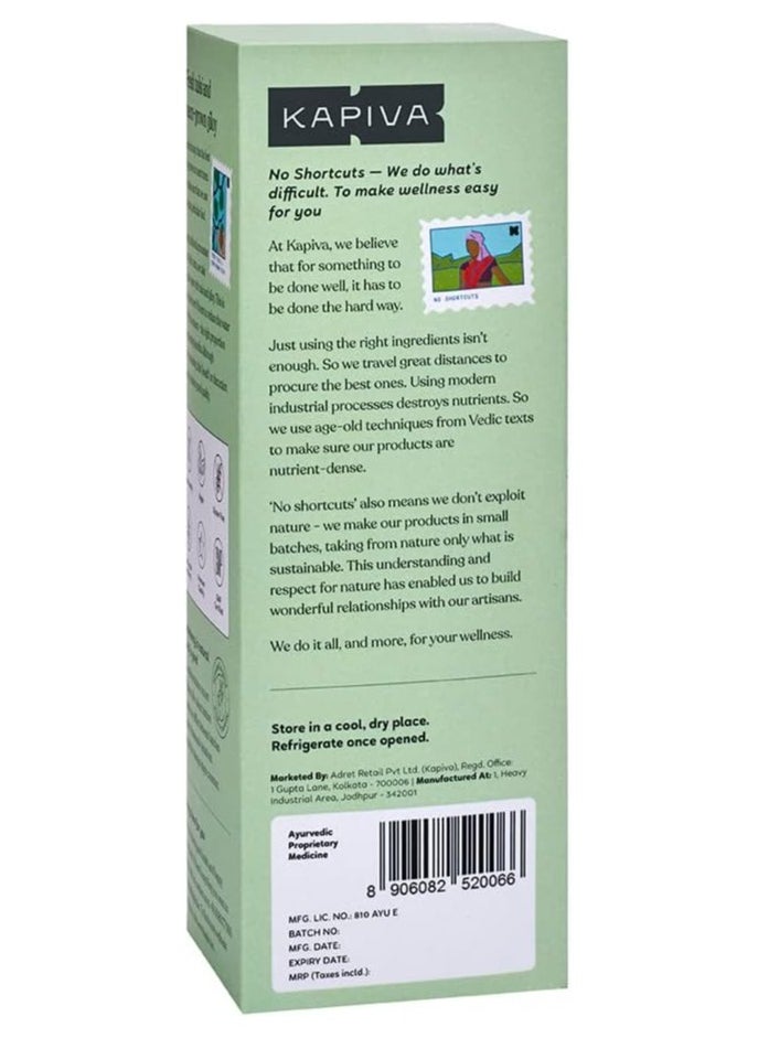 Kapiva - Kapiva Wild Tulsi Giloy Juice 1L | Natural Juice for Building Immunity | First brand to use Neem Grown Giloy Stems with Fresh Tulsi Leaves | No Added Sugar by Kapiva - Image 1