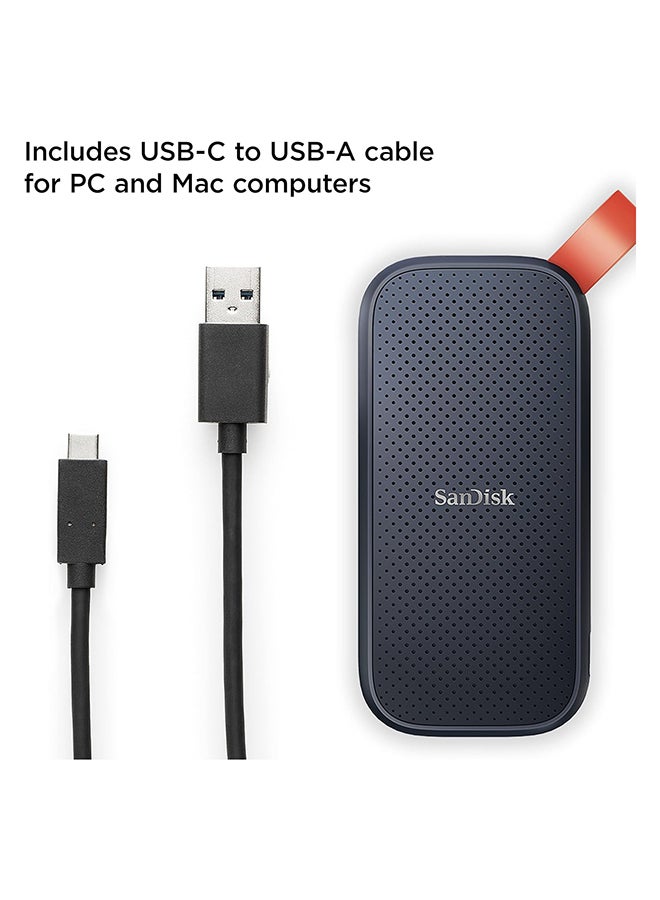 sandisk 2TB Portable SSD USB 3.2 Gen 2, 800MB/s Sequential Read Speed, USB-C, 2m Drop Protection, Compact and Durable Storage for Laptops and Desktops | SDSSDE30-2T00-G26 - Image 3