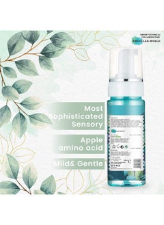 Monk Forest Organic Green Apple Foaming Face Wash - 150 Ml, No Sulphate, No Paraben, For Men And Women, Reduces Acne And Fine Lines - Suitable For All Skin Types  - Image 4