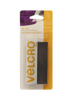 Velcro 12-Piece Heat Activated Fabric Adhesive Str 