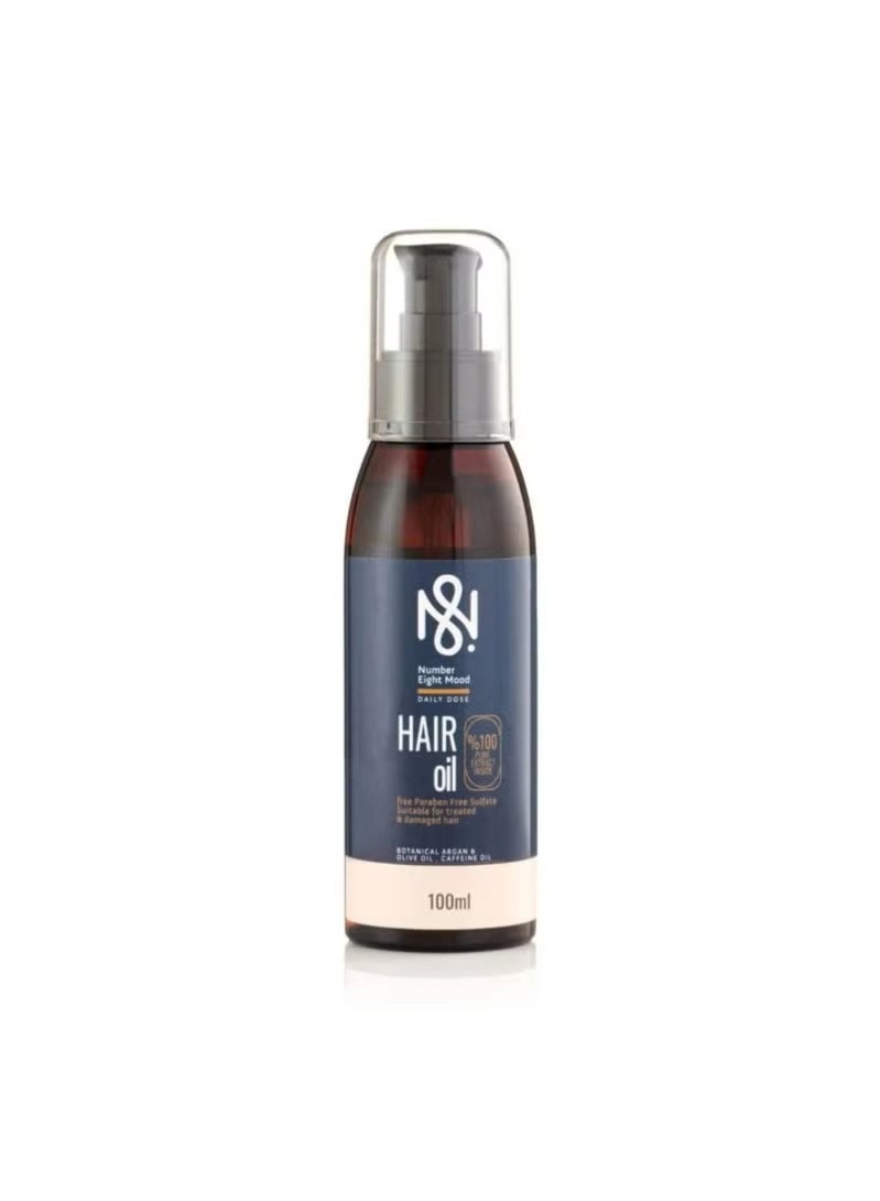 N8 Hair Oil - Number Eight Mood 100 ml - Image 2