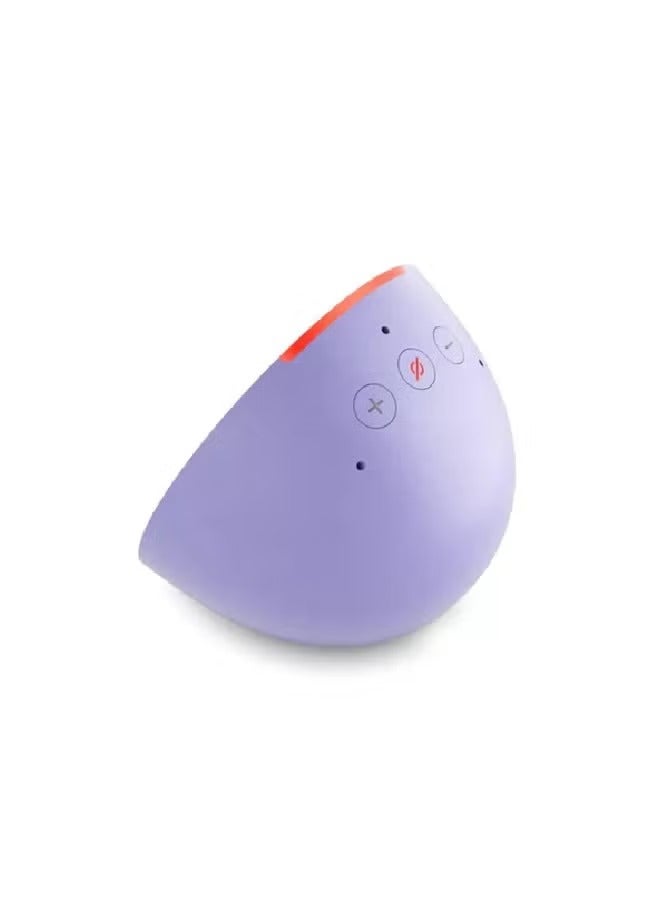 EKO Amazon Echo Pop Smart Speaker with Alexa, Lavender - Image 3