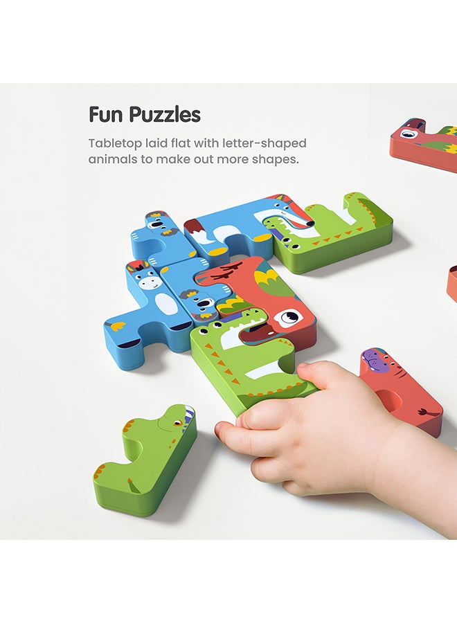 Pack Of 15 Animals Stacking Toys - Image 2