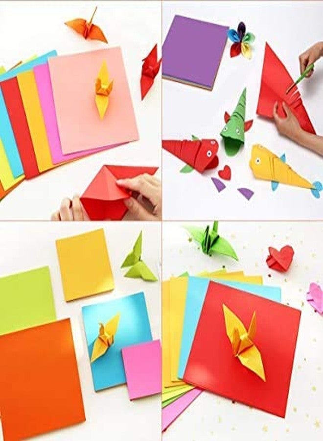 Coloured Paper, Coloured A4 Copy Paper, Crafting Decorating, 80 GSM, 50 Sheets Rainbow Colour for DIY Art Carft - Image 3