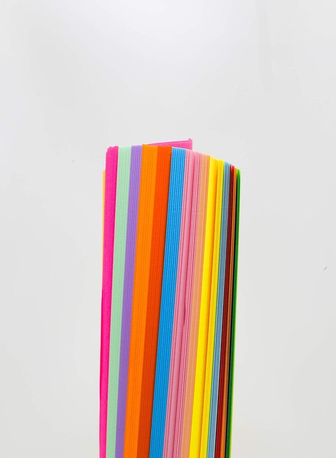 Coloured Paper, Coloured A4 Copy Paper, Crafting Decorating, 80 GSM, 50 Sheets Rainbow Colour for DIY Art Carft - Image 2