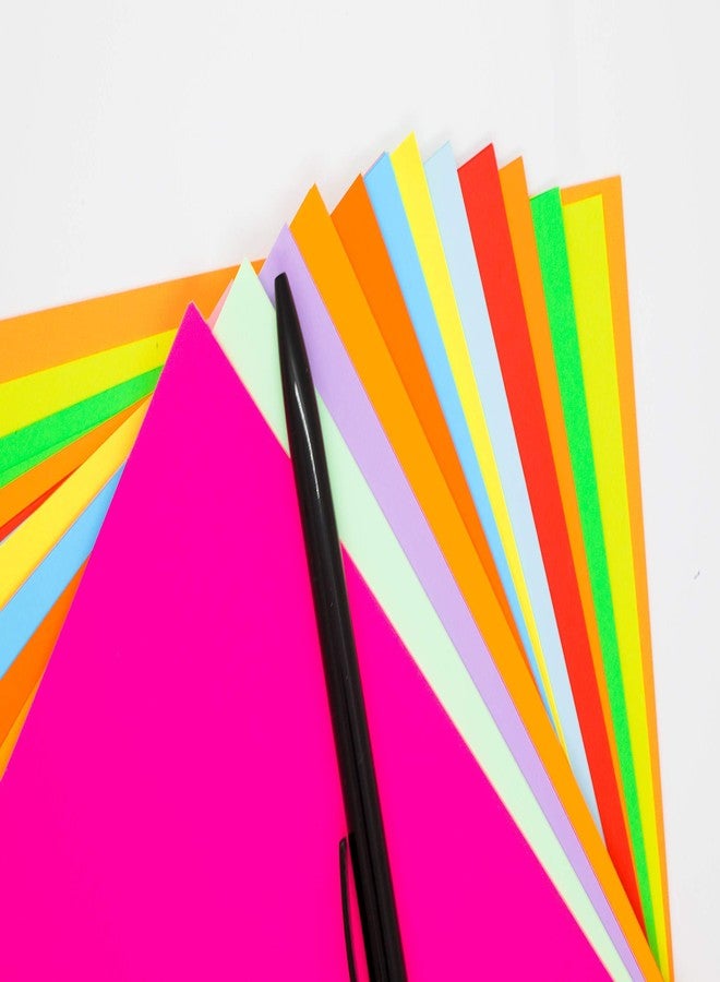 Coloured Paper, Coloured A4 Copy Paper, Crafting Decorating, 80 GSM, 50 Sheets Rainbow Colour for DIY Art Carft - Image 1