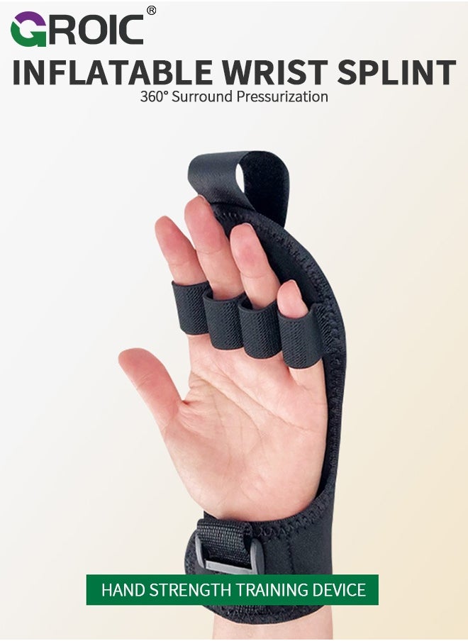 2Pcs Strength Recovery Exercise Gloves for Elderly Hand Fixation and Strength Training Equipment with Adjustable Sandbags for Upper Limb Exercise Training
