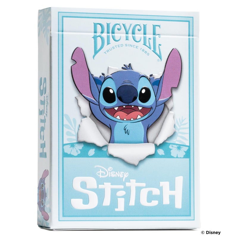Bicycle Disney Stitch Inspired Playing Cards, Standard 52 Deck of Cards, Poker Size, Family & Kids Card Game - Image 1