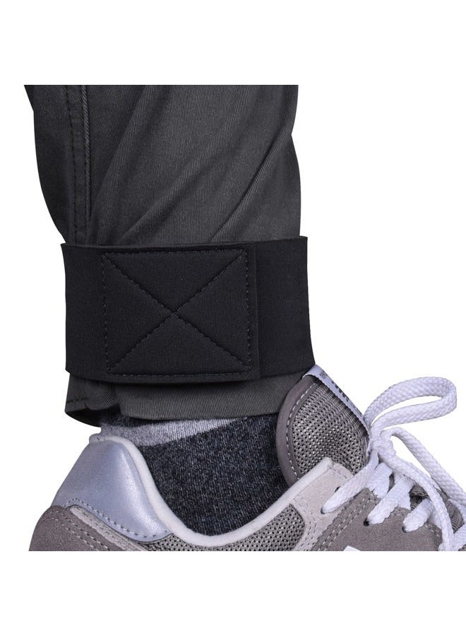 Wisdompro 2 Pcs Neoprene Ankle Blousing Garter Trousers Boot Blousers Strap for Wader Fishing Hunting Biking Military Uniform - Image 1