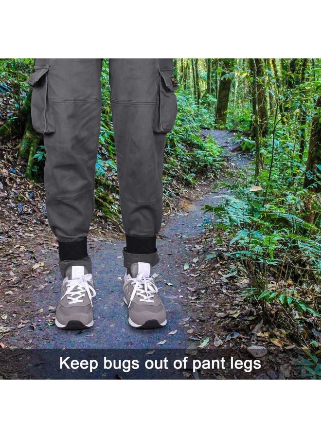 Wisdompro 2 Pcs Neoprene Ankle Blousing Garter Trousers Boot Blousers Strap for Wader Fishing Hunting Biking Military Uniform - Image 4