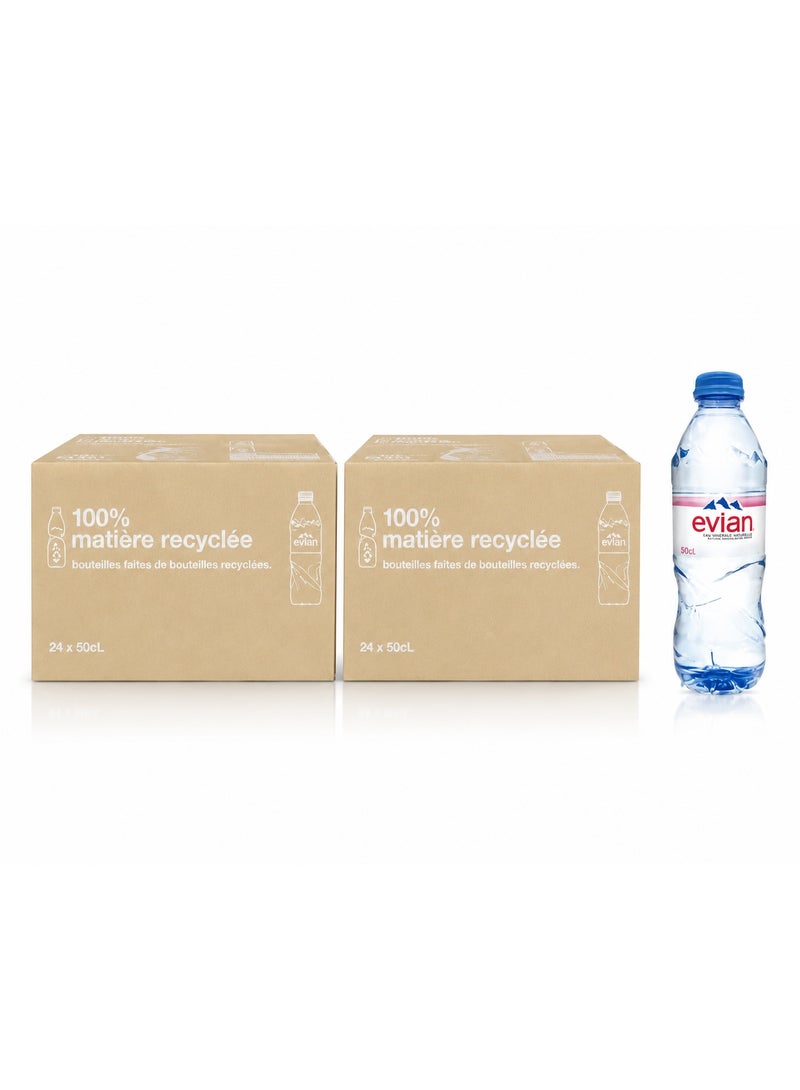 Evian Natural Mineral Water – 2 Cartons Pack