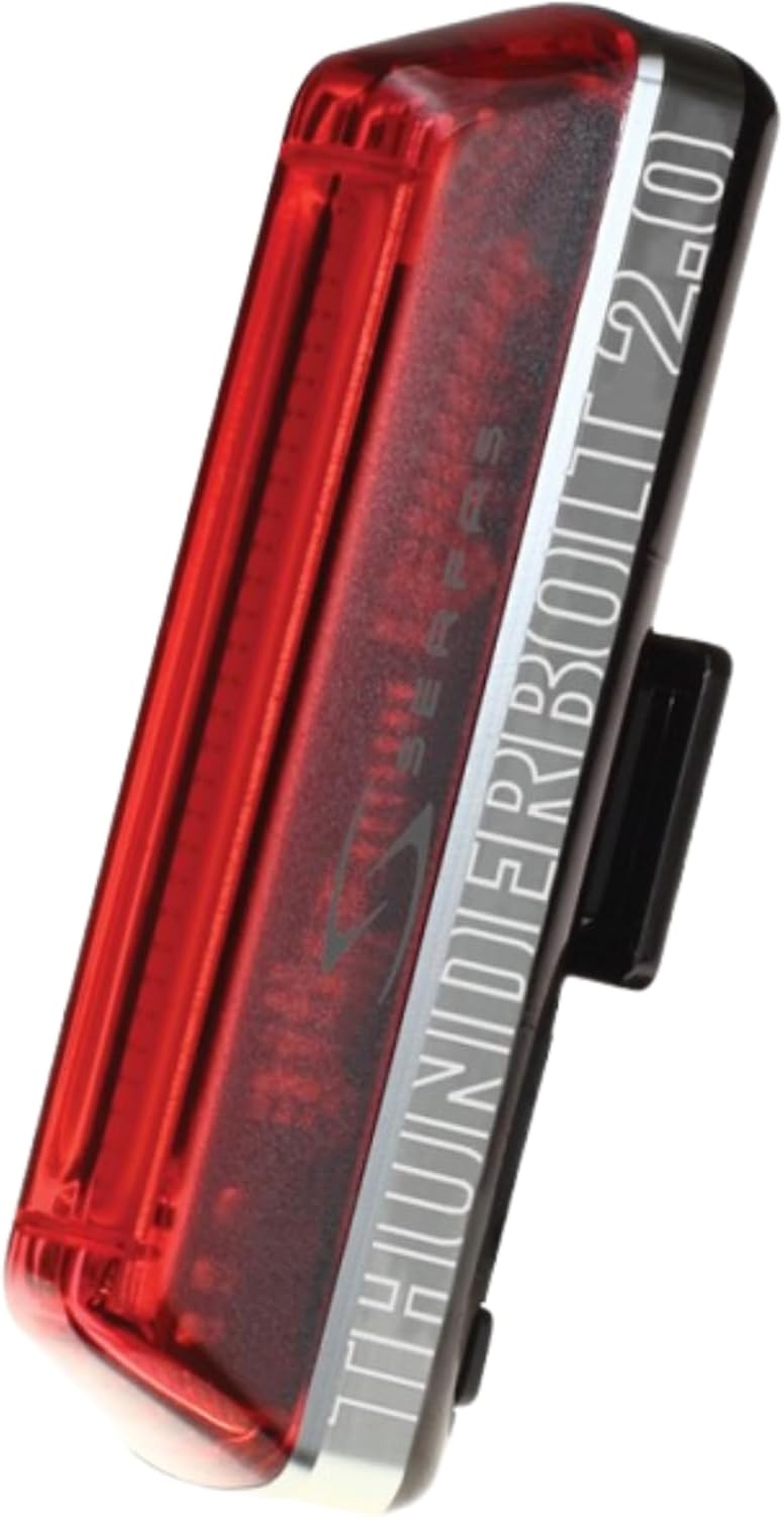 Serfas Thunderbolt 20 Tail Light Bicycle Night Riding 7 Modes 50 Lumens - Image 2