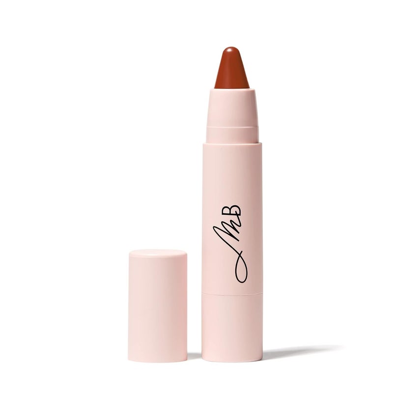 Monika Blunder Beauty Monika Blunder Beauty Kissen Lush Lipstick Crayon - Magdalena (Brick Red) Clean Beauty, Cruelty-Free, Vegan