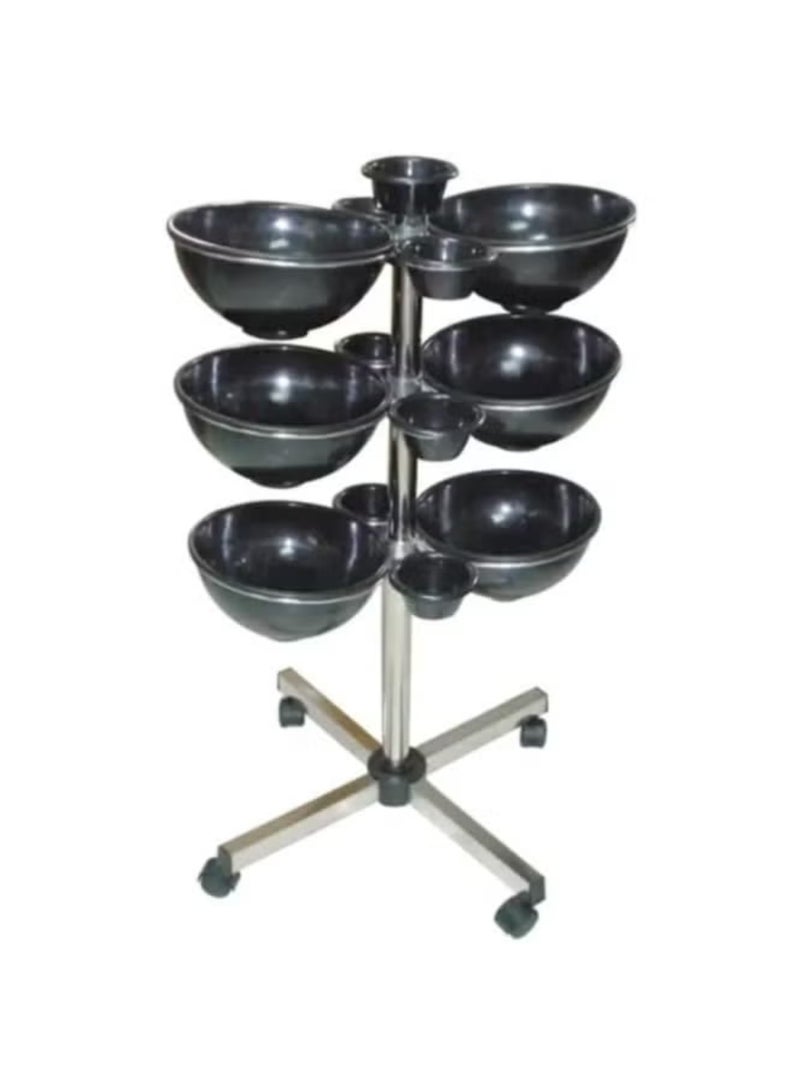 Color Bowl trolley - Black - RF-1054 - Image 2