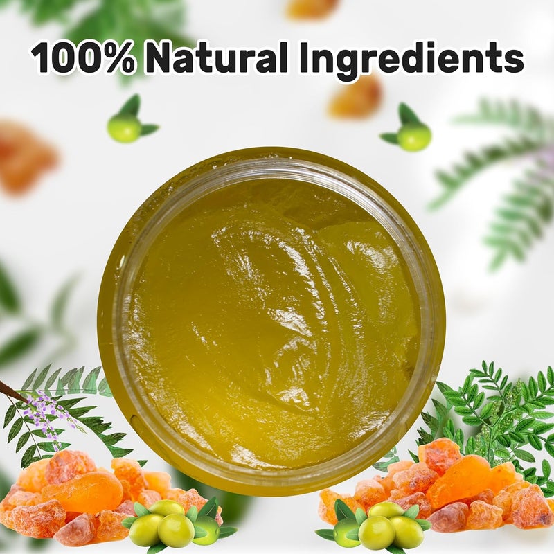 La Parisienne Natural Moroccan Soap with Frankincense - 500g for All Skin Types - Image 3