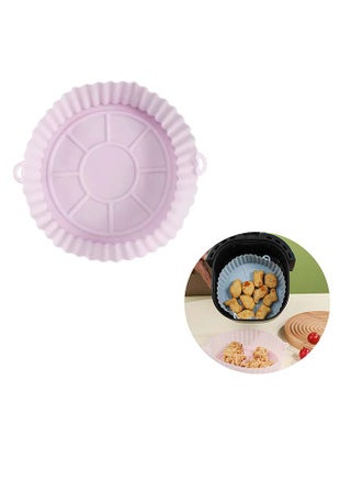 Jinjiader 7 Inch Air Fryer Silicone Liners, 1 Pack Reusable Round Air Fryer Silicone Pot Non-Stick Air Fryer Accessories, Air Fryer Basket Dishwasher Safe Baking Roasting Oven Microwave (Pink) - pzsku/Z56800753E3319CB22DC0Z/45/_/1711447354/11d2c7c9-6f01-433c-af40-eb8592b2823f